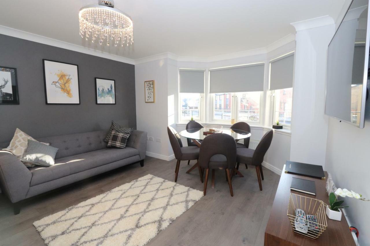Dunfermline - Luxury Two Bedroom Apartment - Tp Eksteriør billede